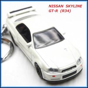 日産 スカイライン GT-R GTR R34 ミニカー ストラップ キーホルダー エアロ ホイール カーボン マフラー BBS 車高調 スポイラー バンパー