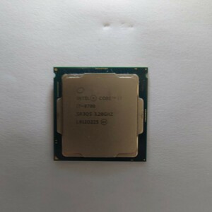 Intel Core I7 8700 3.2Ghz 6コア12スレッド LGA1151