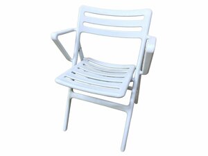 送料落札後連絡 MAGIS Folding Air-chair マジス フォールディング エアチェア 椅子 イス 本体 ブルー系 ダイニングチェア 家具 インテリア