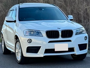 BMW X3 xDrive20d ブルーパフォーマンスMスポーツ・4WD・サンルーフ・パワーシート・純正ナビ/TV/360°カメラ・パワーバックドア・純正18AW