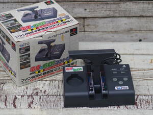 M10588 PS1 電車でGO! コントローラ ワンハンドルタイプ 現状 TAITO 1998 TCPP-20001 プレステ1 ゆうぱっく80 0604