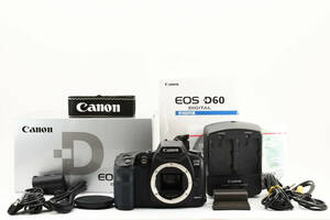 Canon キャノン EOS D60 DIGITAL　元箱、付属品有り♪　♯2602