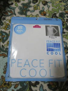 新品PEACEFITCOOL綿100％キャミソールSサイズ1078円を即決激安300円