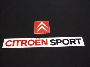 ■送料230円から■　ステッカー シトロエン　　シトロエンスポール　citroen sport　// sticker