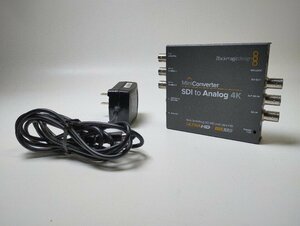 ♪Blackmagic Design Mini Converter SDI to Analog HD→アナログ コンバーター 動作確認済・中古♪