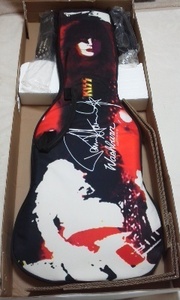 国内未発売／未使用 限定 KISS/Paul Stanley デザイン/サイン(Print) Washburn Guitar キッス/ポール・スタンレー・デザイン/Sケース付 