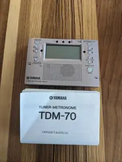 YAMAHA チューナーメトロノーム TDM-70