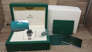 ☆GOL☆【ROLEX】ロレックス オイスターパーペチュアル レディース ＲＯＬＥＸ 腕時計 自動巻き 黒文字盤　箱