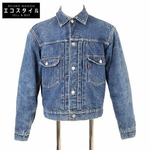 LEVI‘S リーバイス 517XX 裏ボタン刻印17 両面BIG Eタブ 均等V 2ndデニム ジャケット ※サイズの記載はございません。 ブルー メンズ