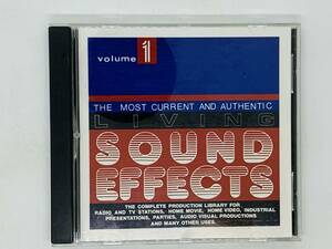 即決CD 全面蒸着仕様 LIVING SOUND EFFECTS / VOL.1 / BAINBRIDGE / THE MOST CURRENT AND AUTHENTIC / アルバム F03