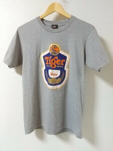 Tiger Beer Tシャツ 両面プリント タイガービール