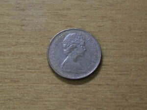 カナダ 1セント硬貨 1978年