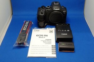 中古Sランク【キヤノン / Canon】フルサイズデジタルミラーレスカメラ EOS R6 MarkIIボディ