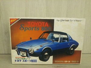 ニチモ1/24 トヨタ スポーツ800　(史上の栄光車シリーズNO.6)