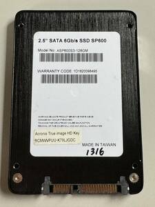 ADATA SSD 128GB【動作確認済み】1316