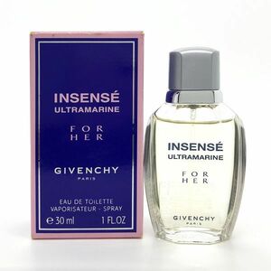 GIVENCHY ジバンシー ウルトラマリンフォーハー ULTRAMARINE FOR HER EDT 30ml ☆残量たっぷり9割　送料350円