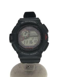 CASIO◆ソーラー腕時計・G-SHOCK/デジタル/ラバー/BLK/BLK