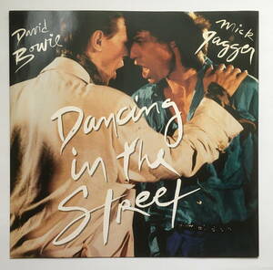 David Bowie & Mick Jagger デヴィッド・ボウイ＆ミック・ジャガー 「Dancing in the Street ダンシング・イン・ザ・ストリート」12 英国盤