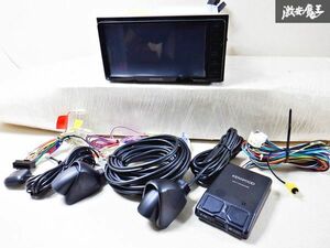 地図データ 2019年★保証付 KENWOOD ケンウッド メモリーナビ MDV-S707W CD DVD Bluetooth 地デジ カーナビ DRV-MN940B ドラレコ付 棚D5