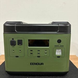 【美品/売り切り】EENOUR /P2001 ポータブル電源 100V 定格2000W瞬間最大4000W