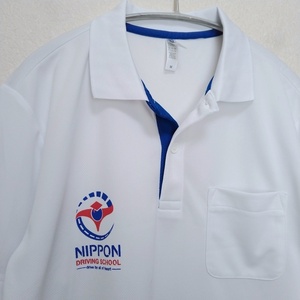 企業もの　Nippon Driving School　ノベルティ　ユニフォーム　ポロシャツ　自動車学校　220324-06