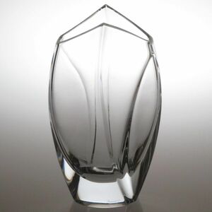 バカラ 花瓶 ● ジベルニー ベース ヴェース 22.5cm クリスタル 少し訳あり Giverny