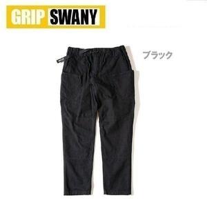 GRIP SWANY グリップスワニー キャンプワークパンツ ブラック XL　GSP-76　メンズ　キャンプ　アウトドア