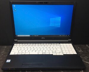 1円～ ■ジャンク 富士通 LIFEBOOK A746/P / Core i7 6600U 2.60GHz / メモリ 8GB / SSD 256GB / 15.6型 / DVD / OS有り / BIOS起動可