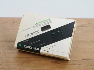 ☆【1F0405-54】 希少 KENWOOD ケンウッド ポータブルカセットプレーヤー CP-G5 オートリバースステレオカセットプレーヤー ジャンク