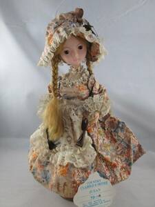 Kelvin Treasure Doll W Tag 1960 Country Classics Susan Stockinette Bonnet 13 1/2 海外 即決