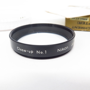 828定● 良品 Nikon Close-up No.1 / 52mm 送料無料【検: 純正 marumi kenko ハクバ 禮璽 フィルター JAPAN 日本製 Made 保護用 】