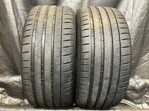 極上品 ミシュラン 265/40R20 Pilot Sport4 S 2本セット 中古タイヤ バリ溝 265/40-20 ベンツ EQE SL アウディ A8 など