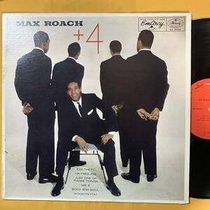 US盤 マックス・ローチ Max Roach MONO盤 / +4 Mercury MG 6098 LP レコード アナログ盤
