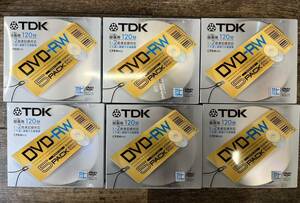 【1円スタート】TDK DVD-RW120GDX5U DVD-RW記録用ゴールドラベルディスク 5枚パック DVD-RW120GDX5U⑤