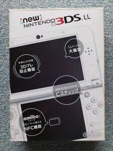 Newニンテンドー3DS LL パールホワイト 取扱説明書 ARカード Nintendo 任天堂 本体 .