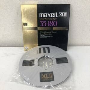 【A-3】 Maxell 35-180 オープンリールテープ マクセル 1865-106