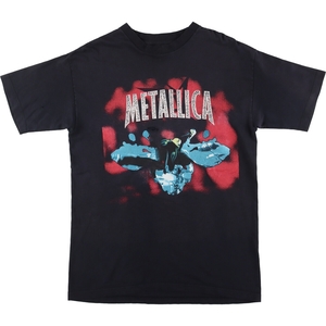 古着 90年代 giant METALLICA メタリカ RELOAD 両面プリント バンドTシャツ バンT メンズL ヴィンテージ /evb001832 【SS2309】