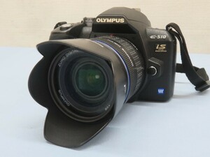 1000万画素■OLYMPUS E-510 デジタル一眼レフカメラ オリンパス デジカメ レンズ フィルター ストラップ付き バッテリーなし 94184■！！