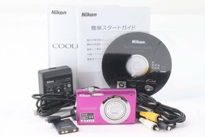 NIKON ニコン COOLPIX S3000 コンパクト デジタル カメラ コンデジ 43676-K