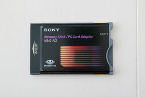 ＜ PCカード ＞ SONY メモリースティック PCカードアダプター MSAC-PC2