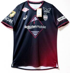 ◯最新作 2024年 美品 新品タグ付き 正規品 VISSEL ヴィッセル神戸 L 1ST オフィシャル 公式ユニフォーム ASICS製品 ※未使用 美品