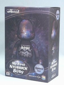 ▲10BB04▲【未開封品】MY FIRST NY@BRICK B@BY SPACE Ver. 100％ & 400％ メディコムトイ・スペースマイファーストベアブリック