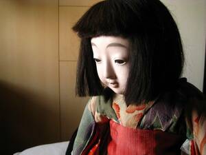 大正市松 芳松斎 二尺 約60センチ 市松人形 日本人形 大正 抱き人形 アンティーク