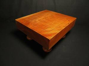 欅 綺麗な木目 将棋盤 花台 飾り台 サイドテーブル