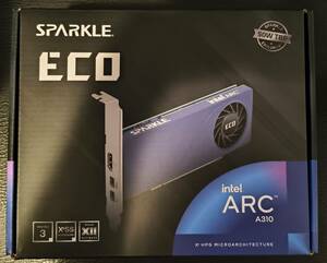 SPARKLE Intel Arc A310 ECO SA310C-4G ビデオカード ( PCI Express 4.0 / HDMI2.0b x 1 / Mini DisplayPort x 2 )