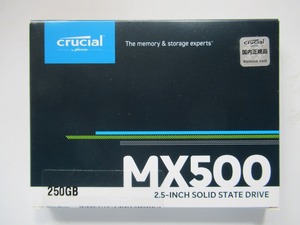 Crucilal SSD MX500 250GB 2.5" 未開封品