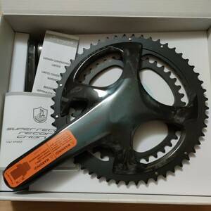 campagnolo カンパニョーロ SUPER RECORD スーパーレコード 12S CULT カルト 170mm/50/34 検 52/36 53/39 54/40 デュラ DURA パワー Power 