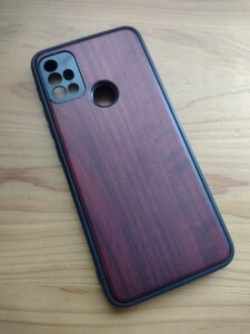 ★【送料無料】kwmobile スマホケース 対応: Motorola Moto G30 / Moto G20 / Moto G10 ケース - 木製 携帯ケース★