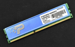 4GB PC3-12800 PC3-12800U DDR3-1600 240pin non-ECC Unbuffered DIMM 2Rx8 両面実装 PARIT製 (管:SA4763