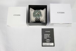 ☆CITIZEN シチズン メカニカル オートマティック 腕時計 NJ2198-16X 海外モデル 社外ベルト 本体・保証書・ケース付 良品☆イ二